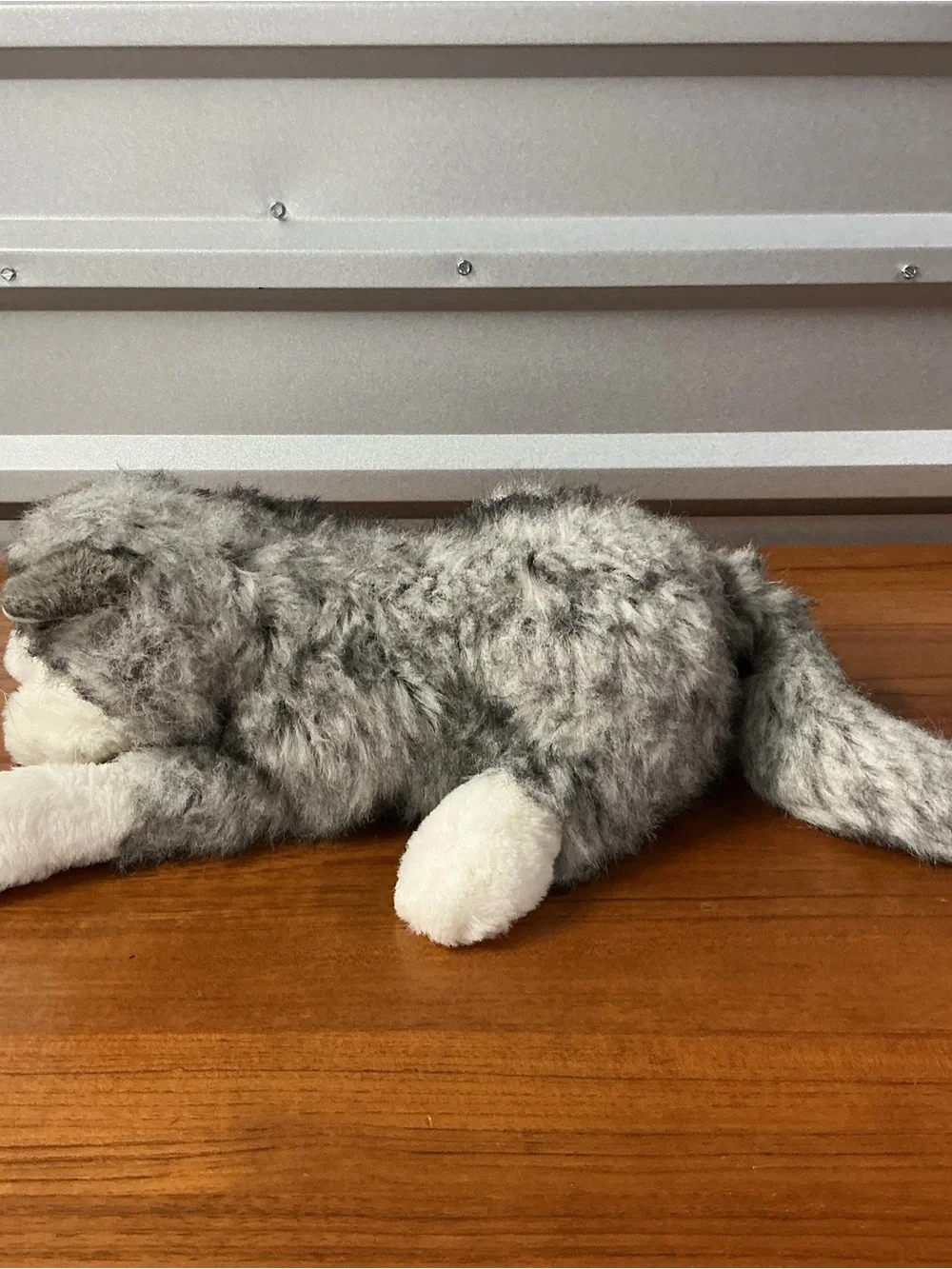 Folkmanis Folktails Gray Husky Timber Wolf Hand Puppet